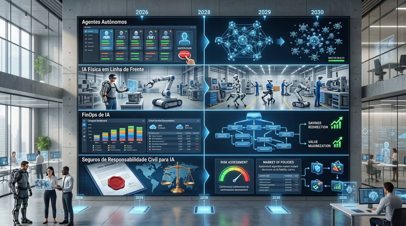 Gartner prevê transformações estruturais com IA a partir de 2027: o que cada previsão significa na prática