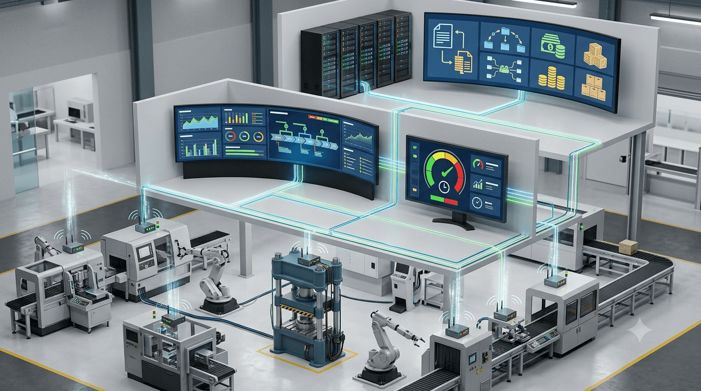 Como a Appmoove desenvolve sistemas de gestão industrial personalizados: da linha de produção à decisão estratégica