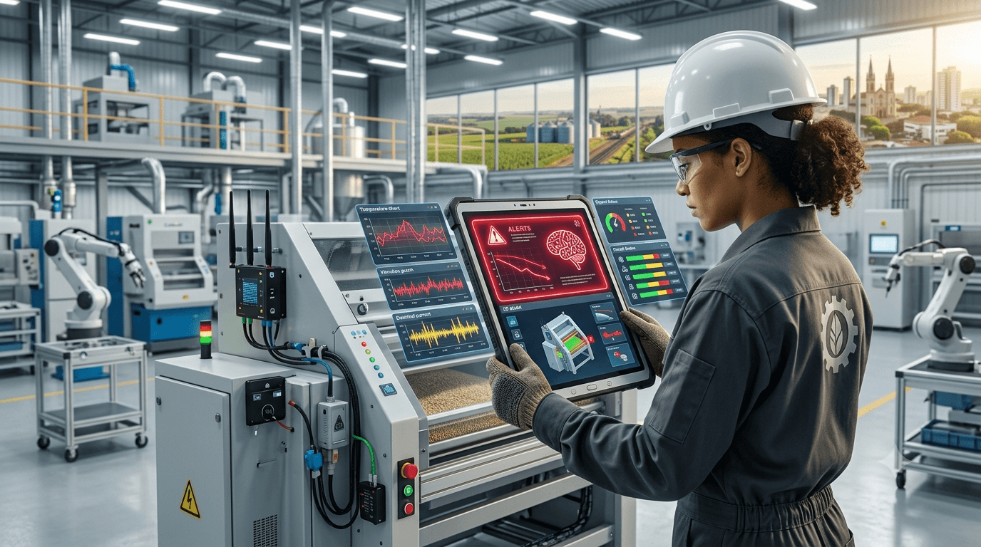 Agentes de IA na manutenção industrial: como a indústria está passando do reativo ao autônomo
