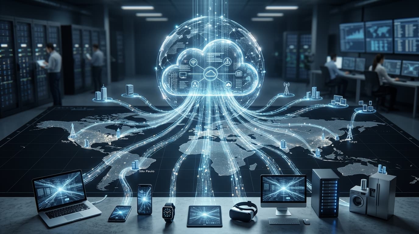 O que é computação em nuvem: conceito, tipos e por que é a base da tecnologia moderna
