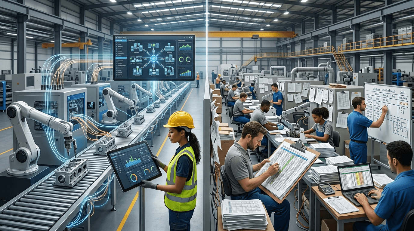 O que é ERP industrial: por que sistemas genéricos limitam a manufatura e o que um sistema personalizado entrega diferente