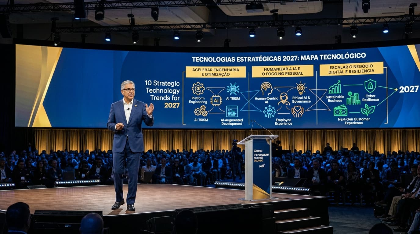 Gartner IT Symposium 2026: as 10 tendências estratégicas para 2027 anunciadas esta semana em Orlando